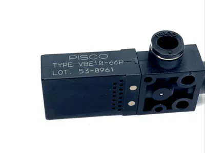 VBE10-66P | PISCO  Vacuum Generator, 6mm Tube O.D. - Used