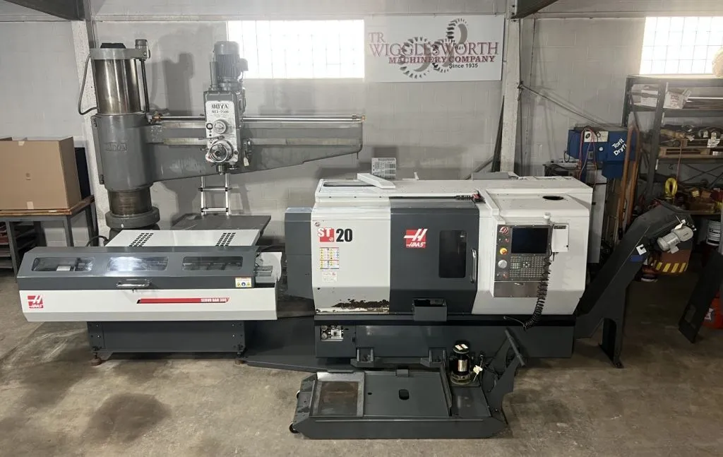 2012 HAAS ST-20 CNC Horizontal Lathe, 8" 3-Jaw Chuck, 12-Station Turret, w/ Tailstock