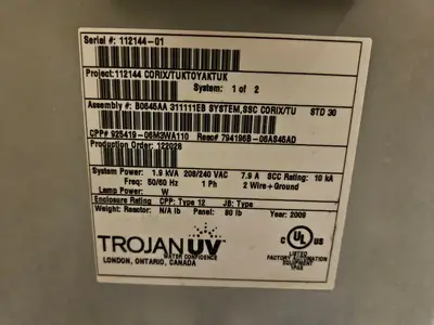 USED 2011 CORIX UV-200-2