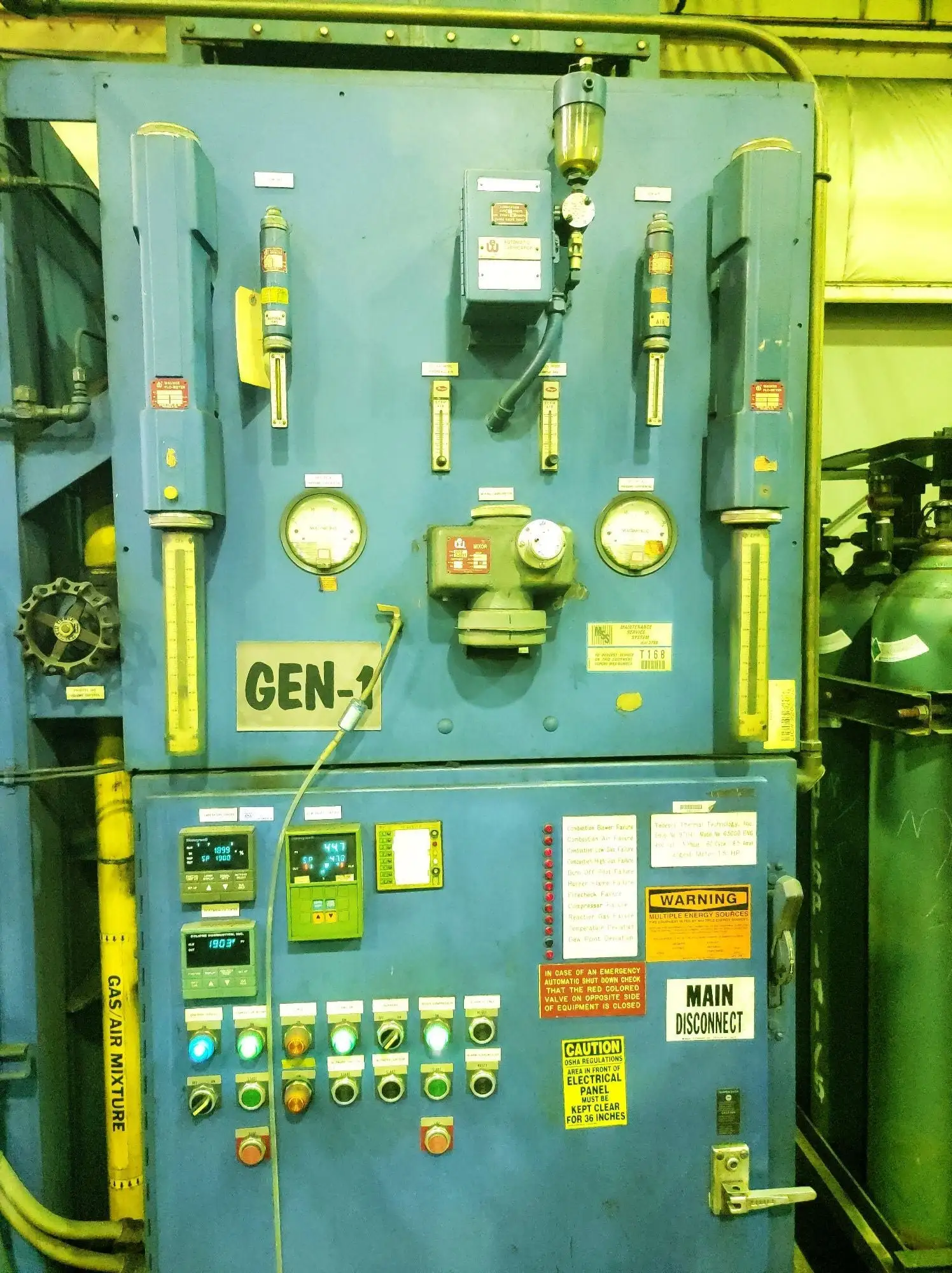 3000 CFH Endothermic Generator