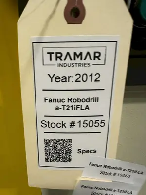 USED 2012 FANUC ROBODRILL A-T21IFLA