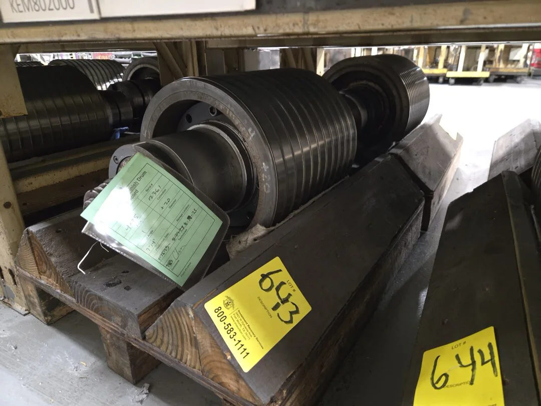 (1) OD Grind Drum Spindle