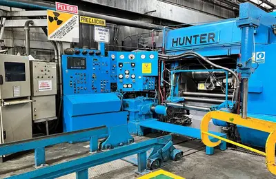 HUNTER 9 ” X 22” X 40”4 HIGH ROLLING MILL (14533) ROLLING MILLS, 4-HI | Machinery International LLC (4)