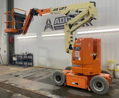 Used 2014 JLG E300AJP ARTICULATING BOOM LIFT Articulating Boom Lifts Alberta CA | Adcock Equipment #1418166