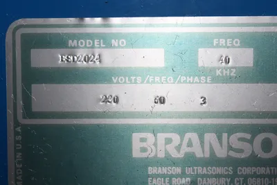 USED BRANSON BSD-2024