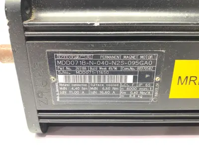 USED REXROTH, INDRAMAT SERVO MOTOR 3-PHASE