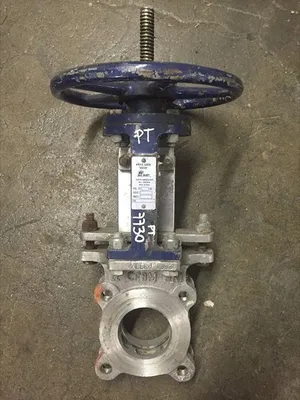 FCC 3" Knife Gate Valve Hand Wheel Operated