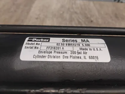 Parker 02.50BBMAU18 5.000 Hydraulic & Pneumatic Cylinders | ESS Industrial Equipment Sales (4)