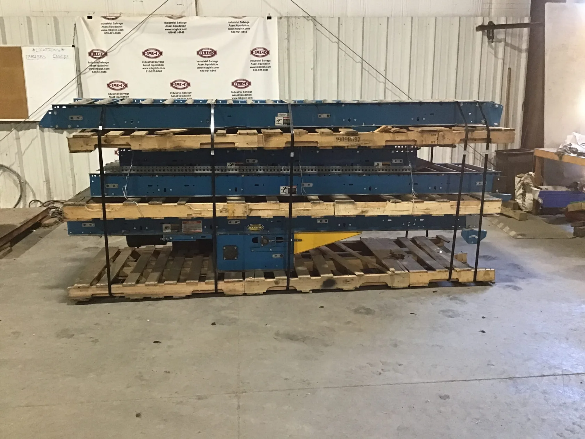 Hytrol Conveyor SN:481162 Roller Conveyor