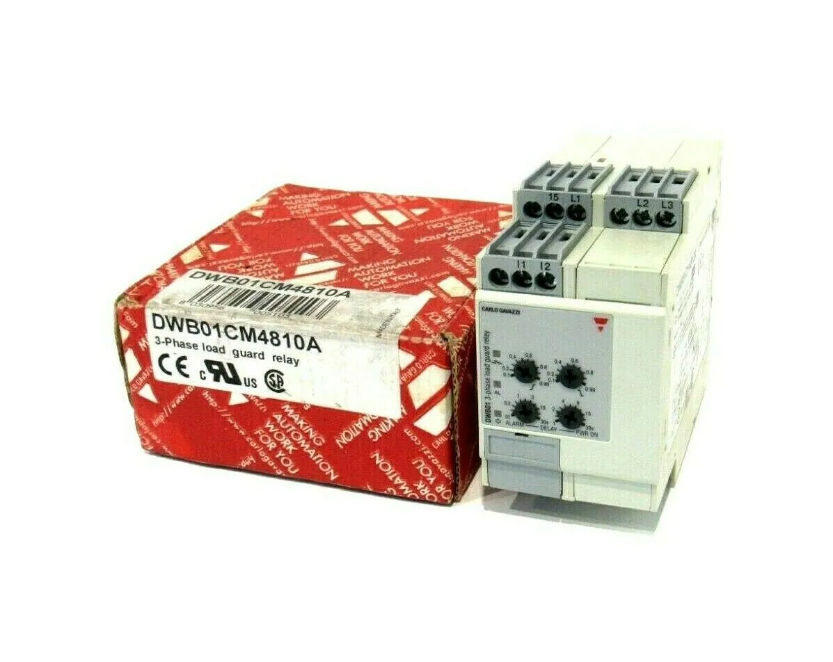 NEW CARLO GAVAZZI DWB01CM4810A LOAD GUARD RELAY
