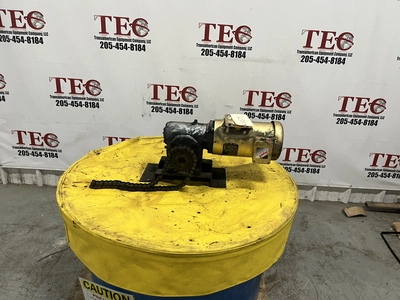 Baldor CEM3554 1760 RPM 1.5HP 230/460V Motor w/ Morse Gear Reduc