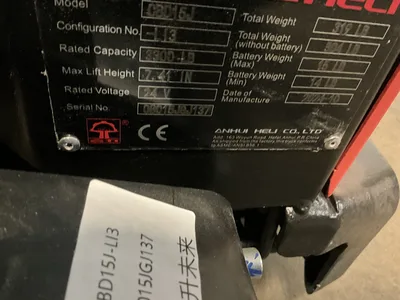 Used _UNKNOWN_ CBD 15J Electric Pallet Trucks Ohio US | AW Machinery, LLC. #1324354