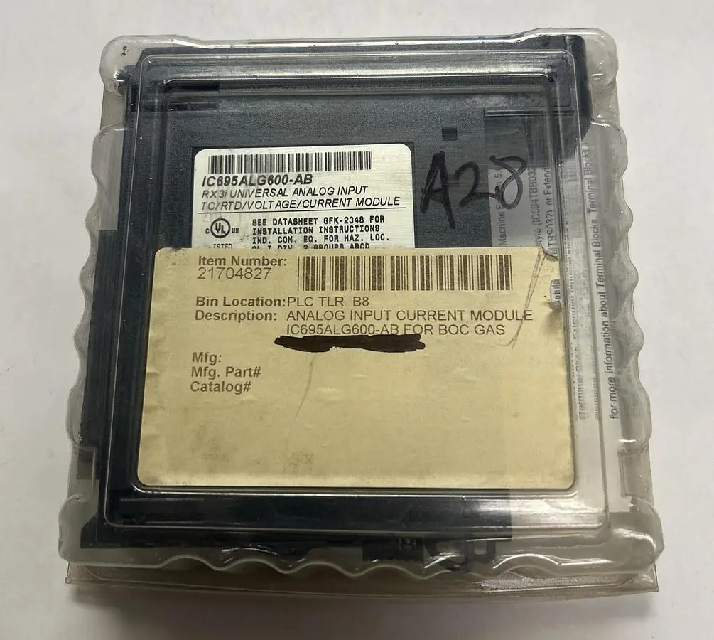 Used GE FANUC IC695ALG600-AB Input / Output Modules | Surplus Asset Holdings #1205847
