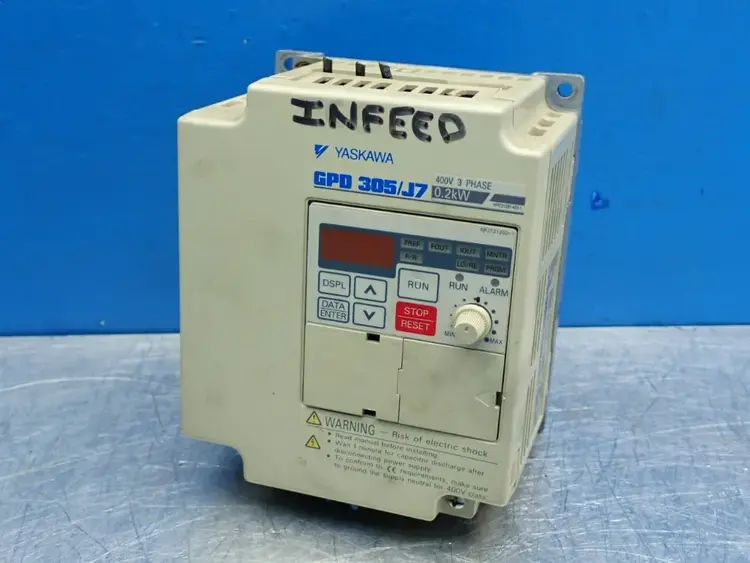 Used YASKAWA CIMRJ7AM40P2 Power Inverters | HGR 24 #747798