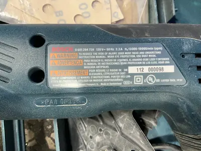 Used BOSCH TOOL CORP 0 601 294 739 Orbital Finish Sanders Ohio US | HGR 24 #1415238
