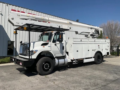 Used 2012 INTERNATIONAL 7500 Bucket (boom) trucks California US | Big Truck & Equipment #1412282