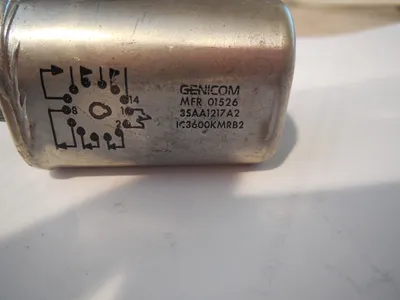 USED GENICON IC3600KMRB2 ELECTRIC RELAY 35AA1217A2