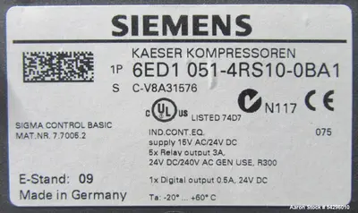 Used KAESER AS 25 T Rotary Screw & Sliding Vane Air Compressors Illinois US | Aaron Equipment #787353