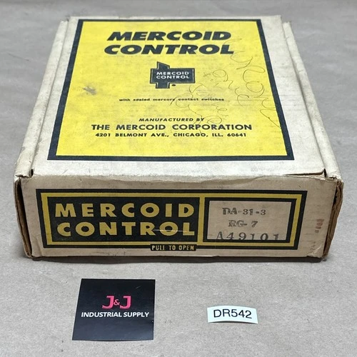 NEW Mercoid Control DA-31-3 RG-7