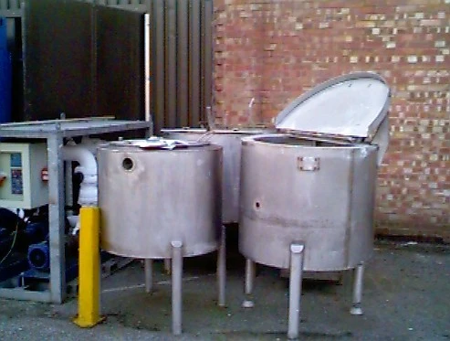 210L S/S Jacketed Cooker Pan