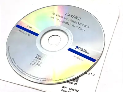 New | in-Stock National Instruments VER. 2.7.3 CD Kit NI-488.2 Software Michigan US | Maverick Industrial Sales #1402301