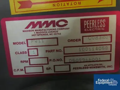USED Thomas Processing 24" Thomas Compu-Lab 24XR Coating Pan, S/S