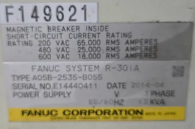 Used 2014 FANUC R-2000iB/210F + R-30iA Robots Michigan US | iGAM Industrial Marketplace #1284822