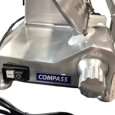 Compass 10" Electric Meat Slicer with 1/5 HP Motor