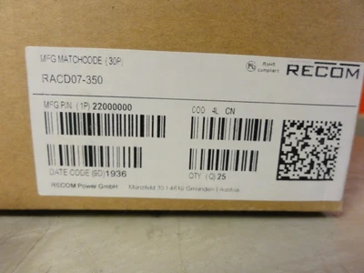 NEW RECOM RACD07-350