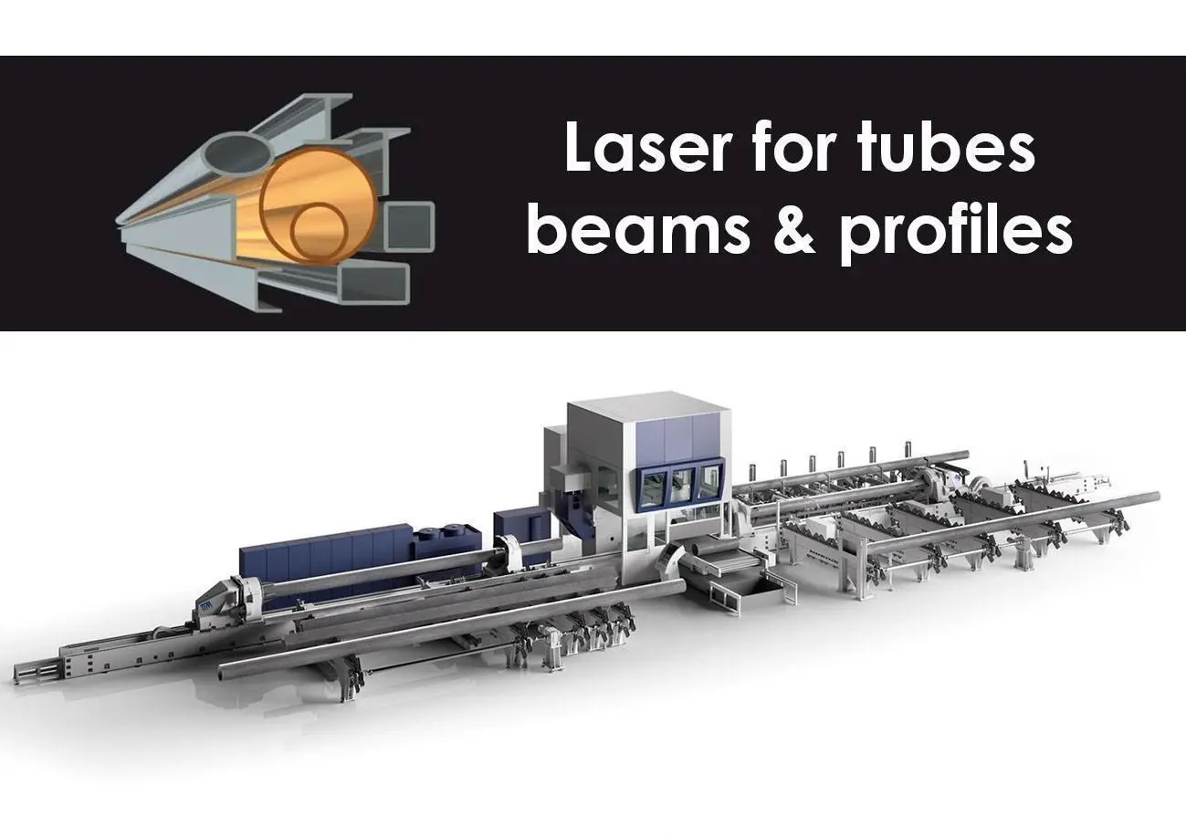 USED TUBE TECH LASER FOR TUBES, BEAMS & PROFILES