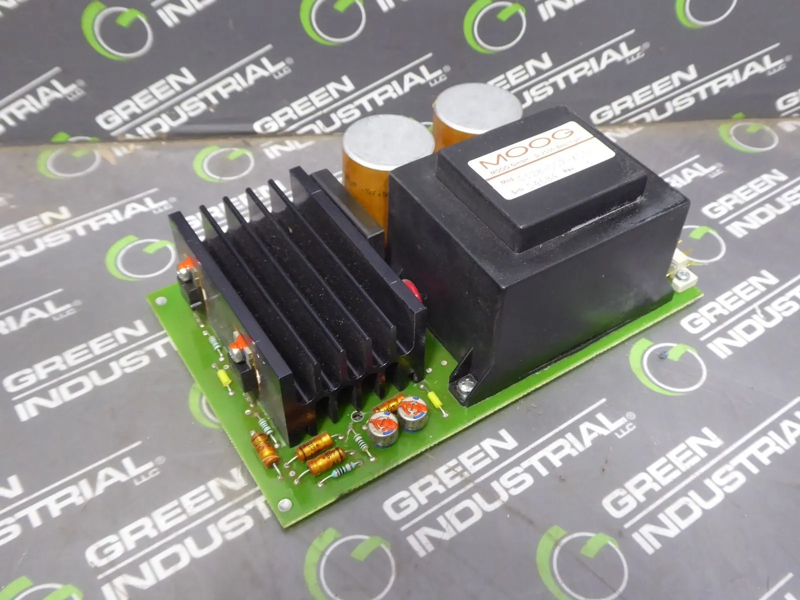 MOOG D128-007-A001 P25 Universal Parison Programmer Power Supply Board Used