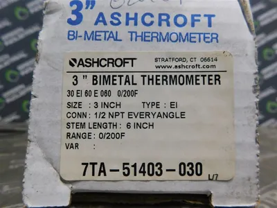 USED ASHCROFT 7TA-51403-030