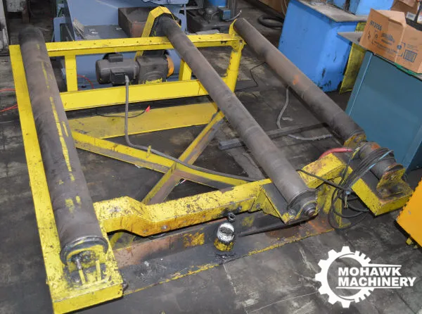 70" 3-ROLL POWERED TANK TURNING ROLLS w/4.5” DIAMETER ROLLS - 3/4 HP MOTOR - VARI-SPEED DRIVE