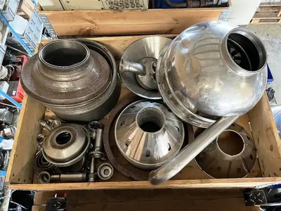 Westfalia OSM 8004 solid bowl separator, 316SS.
