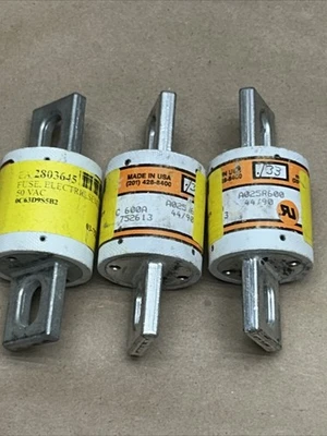 (19) Assorted Ferraz Fuses See Photos For Qty. & P/N's Fast Shipping! + Warranty