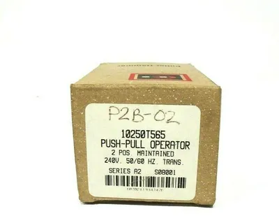 NEW EATON CUTLER HAMMER 10250T565 PUSH-PULL OPERATOR SER.A2