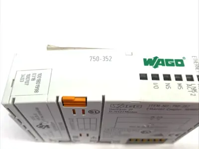 Used Wago Ethernet Fieldbus Coupler 100MBit 2-Port PLC Ethernet Equipment Michigan US | Maverick Industrial Sales #1414292