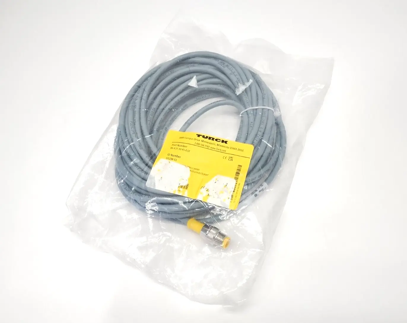 NEW TURCK U5238-11, RK 4.5T-10-RS 4.5T