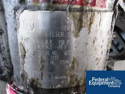 USED FSI 8" FSI BASKET FILTER, S/S, 150#