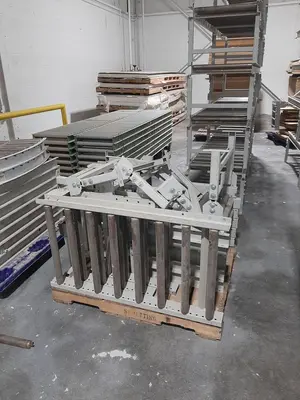 USED ROLMASTER 24” GRAVITY ROLLER CONVEYORS
