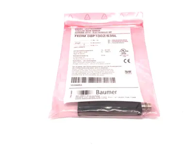 New | in-Stock Baumer Through-Beam Sensor 3-Pin M8 10-30VDC Photoelectric Sensors Michigan US | Maverick Industrial Sales #1489884