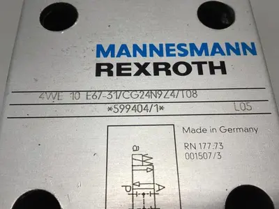 USED MANNESMANN REXROTH 4WE10E6731/CG24N9Z4T08