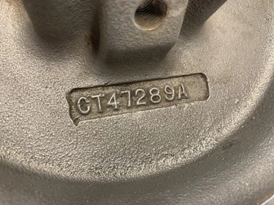 Durco MK2 Rear Cover 10" Pattern#: CT47289A 2K0423 Material: A74