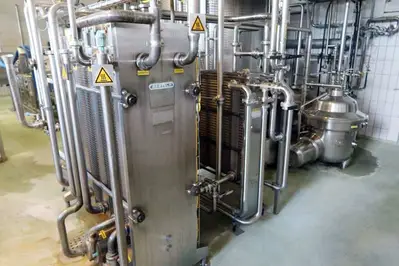 8500 LPH soft & semi-hard cheese production line.