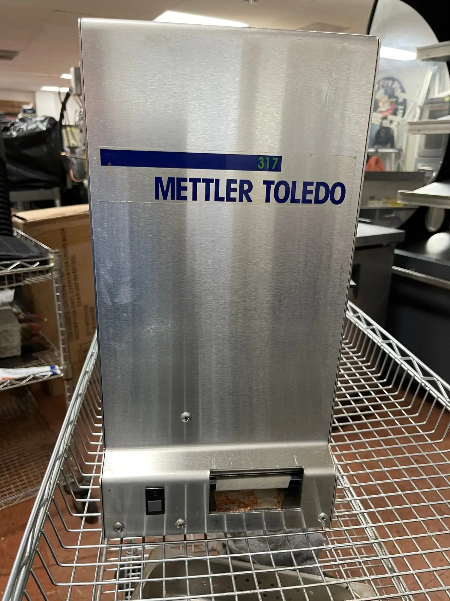 Used Toledo Used Toledo 317 Food Grade Thermal Label Printer for Price Labels 120V Label Printers Illinois US | Falcon Restaurant Supply #1376036