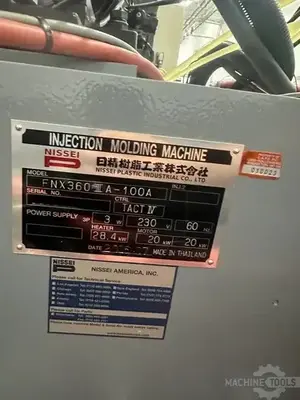 Used 2016 NISSEI FNX360IIIA-100A Injection Molding Machines Arizona US | KD Machinery #1300283