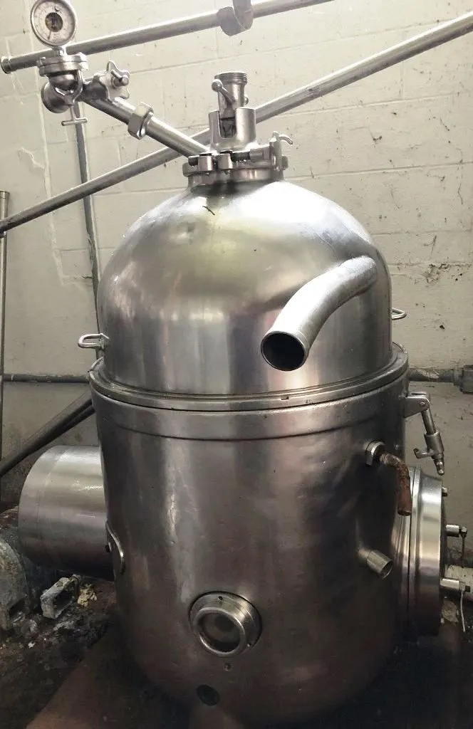Westfalia MM 9004 warm milk separator, 316SS.