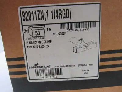 New | in-Stock COOPER B-LINE _UNKNOWN_ Miscellaneous MRO | Arrow Industrial #650582