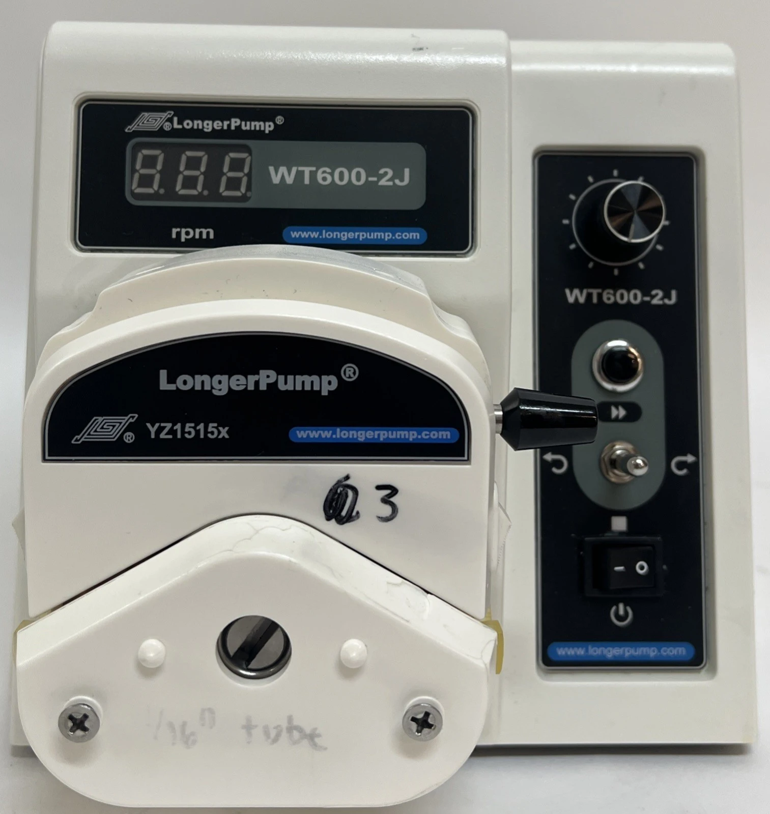 USED LongerPump YZ1515X-A, WT600-2J-B