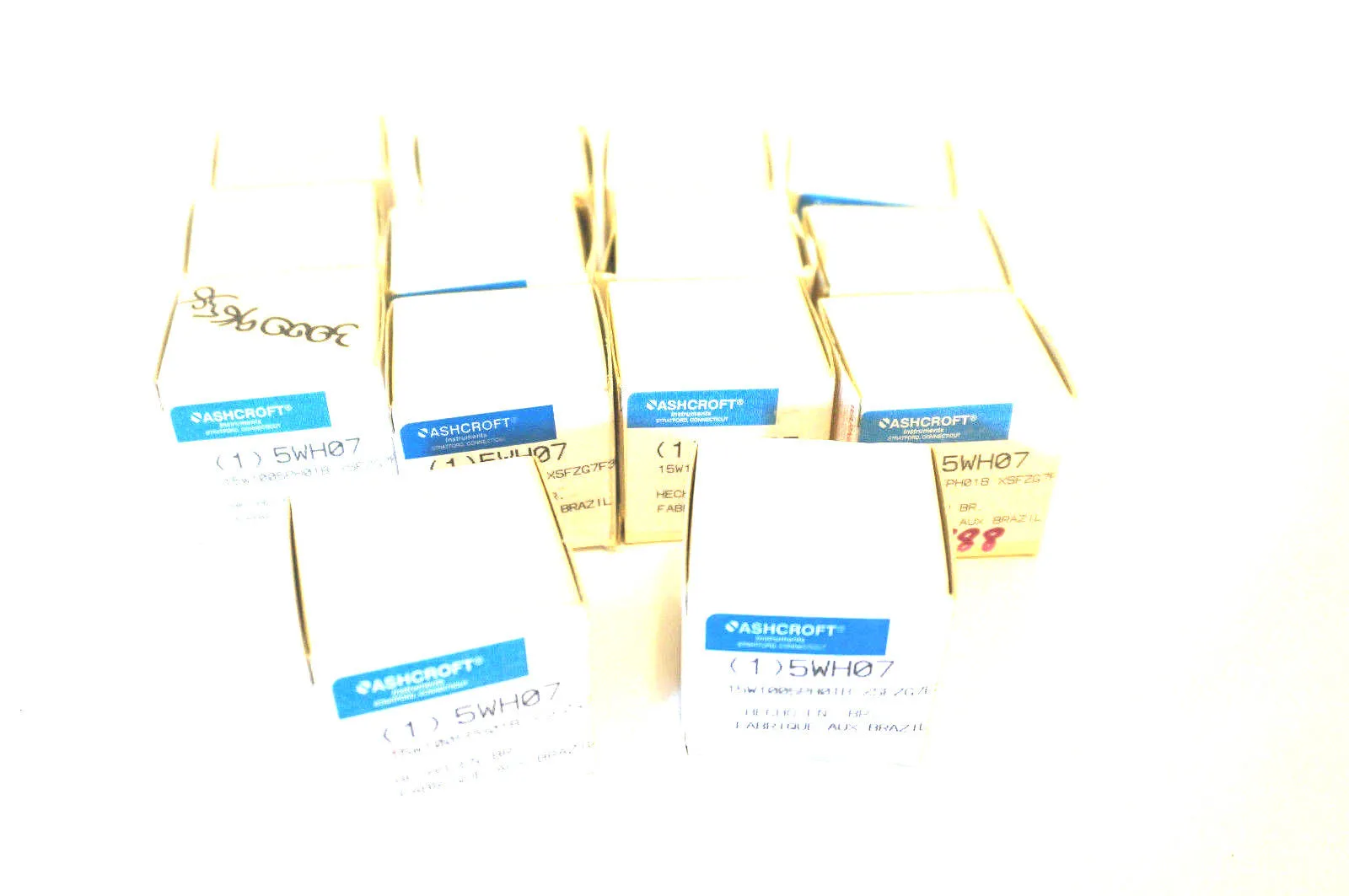 14 NEW ASHCROFT 5WH07 GAUGES